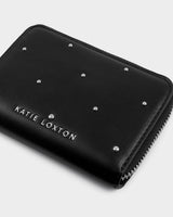 Katie Loxton Klara Concertina Cardholder - Black Studded