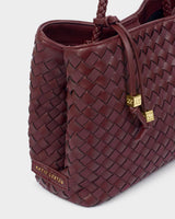 Katie Loxton Nova Hand Woven Top Handle Bag - Cherry Mixed