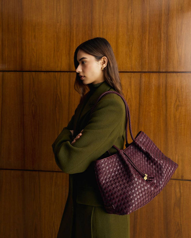 Katie Loxton Nova Small Shoulder Tote - Cherry Mixed