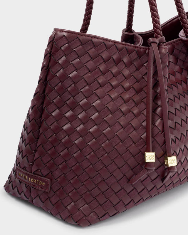 Katie Loxton Nova Small Shoulder Tote - Cherry Mixed