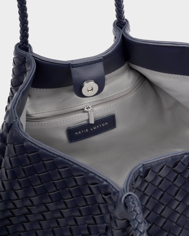Katie Loxton Nova Small Shoulder Tote - Navy