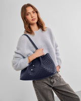 Katie Loxton Nova Small Shoulder Tote - Navy