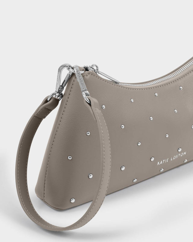Katie Loxton Miley Small Shoulder Bag - Silver Mink