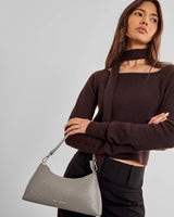 Katie Loxton Miley Small Shoulder Bag - Silver Mink