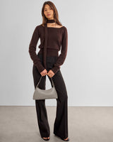 Katie Loxton Miley Small Shoulder Bag - Silver Mink