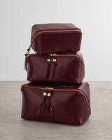 Katie Loxton Soho Large Make Up / Wash Bag - Cherry