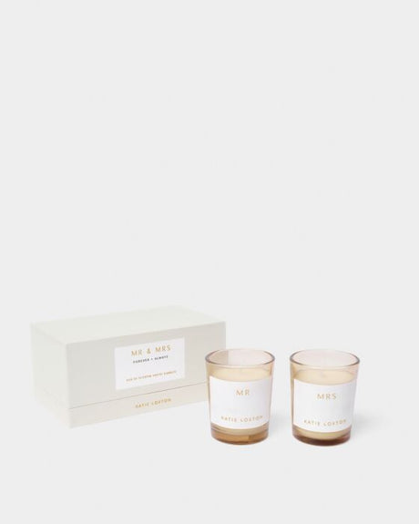 Katie Loxton Mr & Mrs Duo Votive Candles