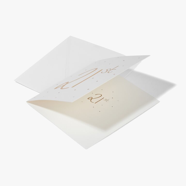 Katie Loxton Female 21st Birthday Card