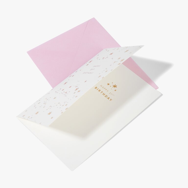 Katie Loxton Female 21st Birthday Card