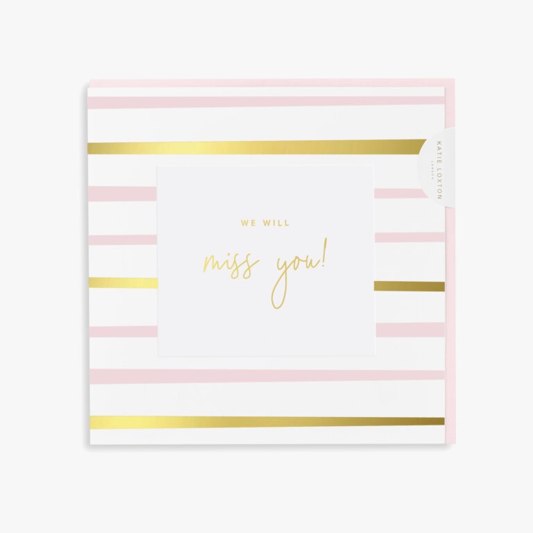 Katie Loxton Miss You Large Card