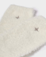 Katie Loxton Gift Boxed Star Fluffy Socks - Off White