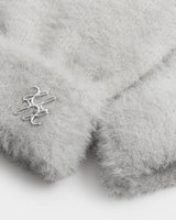 Katie Loxton Boxed Soft Knit Gloves - Pale Grey