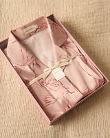 Katie Loxton Gift Boxed Pyjama Set - Small 8-10 - Pink and Cherry