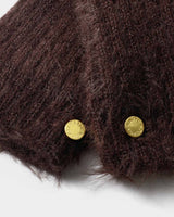 Katie Loxton Gift Boxed Hat And Mitten Set - Chocolate