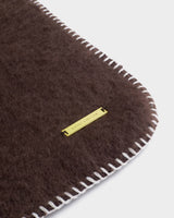 Katie Loxton Whipstitch Scarf - Chocolate