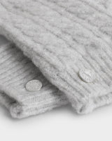 Katie Loxton Cable Knit Handwarmer - Light Grey