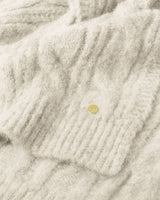 Katie Loxton Cable Knit Scarf - Creme