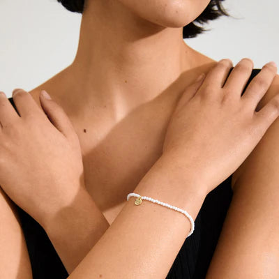 Pilgrim White Indie Bracelet