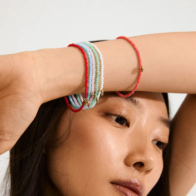 Pilgrim White Indie Bracelet