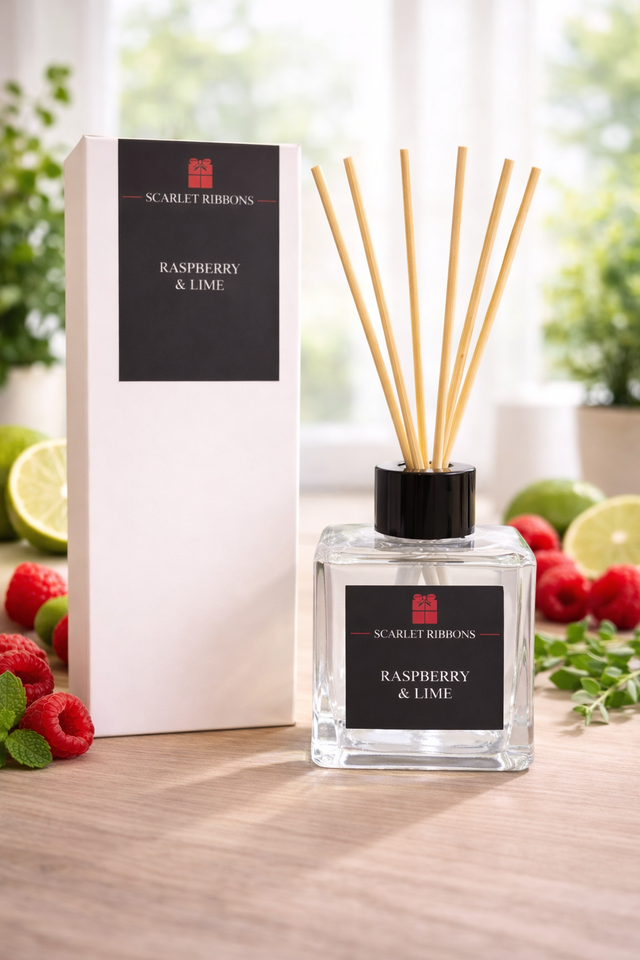 Scarlet Ribbons Reed Diffuser - Raspberry & Lime