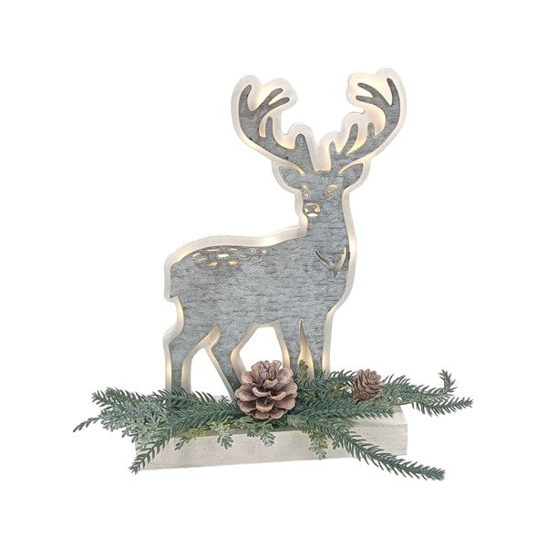 LED Reindeer Décor 17x29cm