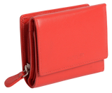 Saddler Carla Leather Compact Trifold Purse - Orange