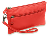 Saddler Scarlett Wristlet Clutch - Orange