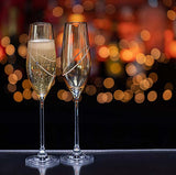 Dartington Celebrate Gold Flutes -  Set Of 2