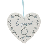 Hanging Heart - Engaged