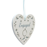 Hanging Heart - Engaged